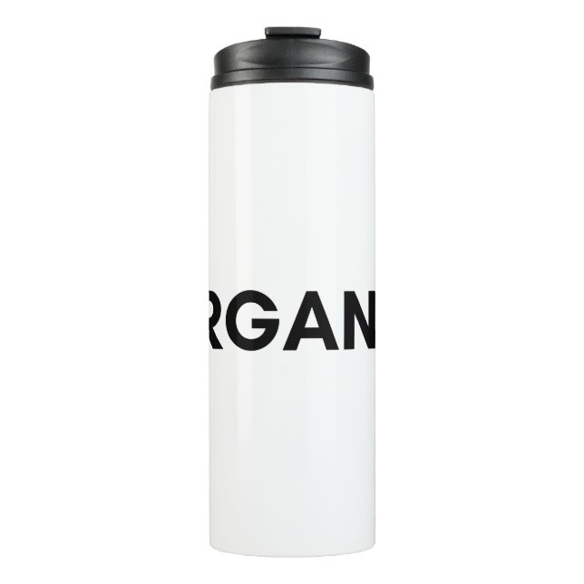 organic thermal tumbler (Front)