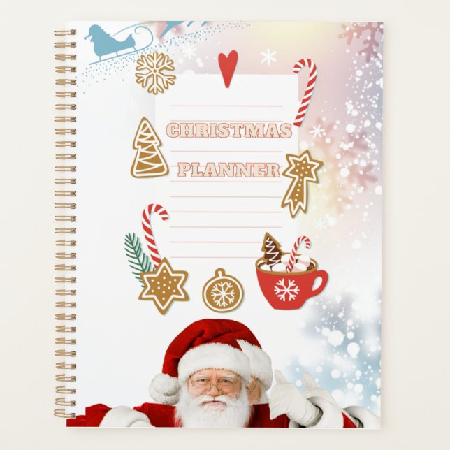 Organisateur de Noël simple - planificateur (Devant)