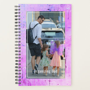 Organisateur pour papa de filles Photo personnalis