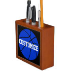 Blue Basketball Custom Team or Player Nom / Texte