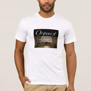 Organist at your service t-shirt