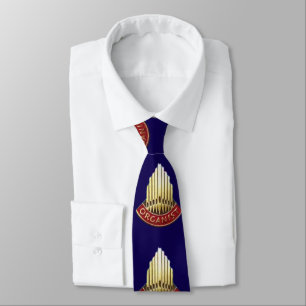 Organist Dark Blue Tie