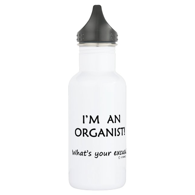Organist Excuse 532 Ml Water Bottle (Left)