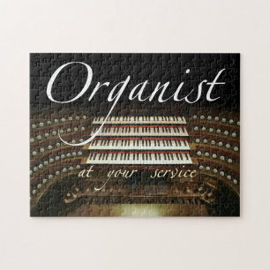 Organiste à votre puzzle de service