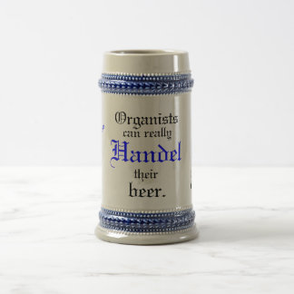 Organists can really Handel their beer! Beer Stein