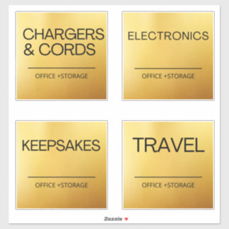Organization gold Labels for Storage