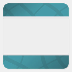 Organize Clean Labels Decorative Teal
