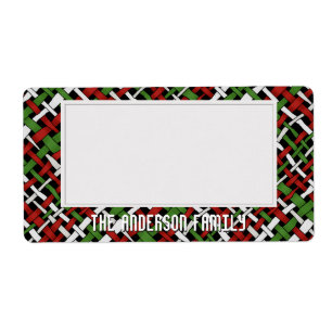 Organize Storage Sticky Green Red White