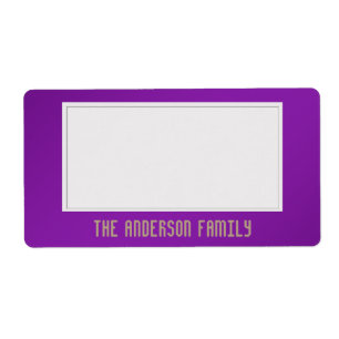 Organize Storage Sticky One Colour Purple