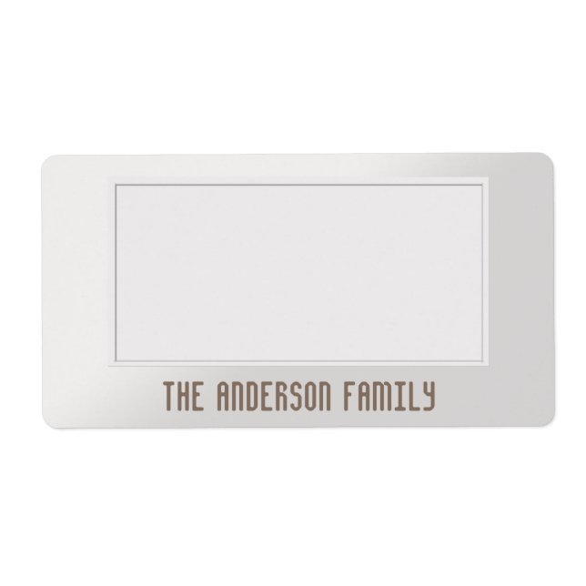 Organize Storage Sticky One Colour Silver (Front)