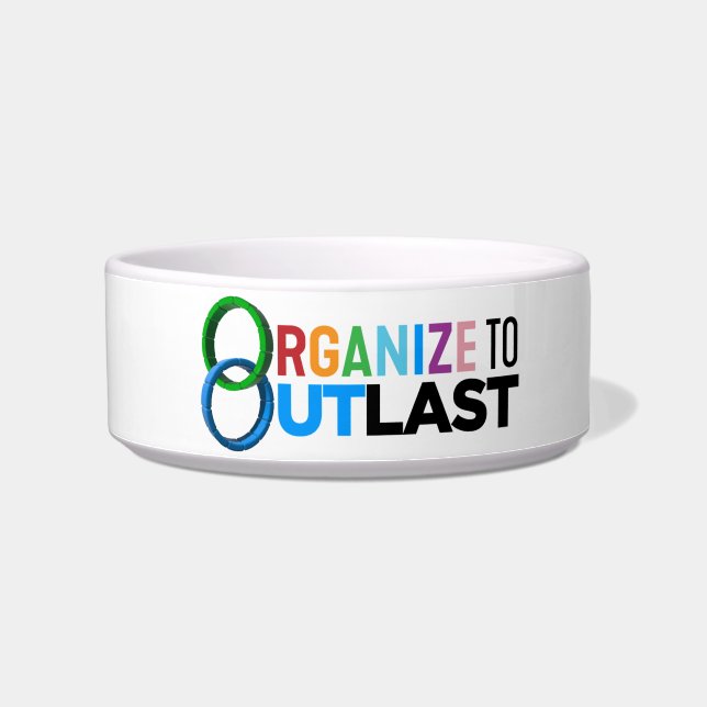 Organize to Outlast Pet Bowl (Left)