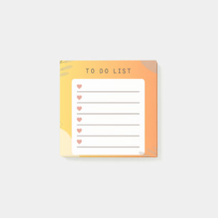Organize Your Day with Our Checklist Post-it Notes