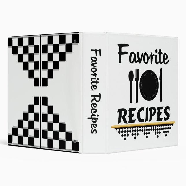 Organize Your Favourite Recipes Binder (Background)