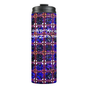 Organized Chaos Bold But Meaningless Pattern  Thermal Tumbler