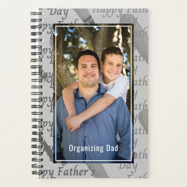 Organizing Dad Personalized Photo Planner (Front)