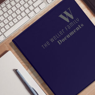 Organizing Family Documents  Binder