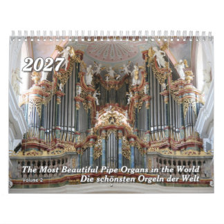 Orgues à tuyaux du monde – Un calendrier musical