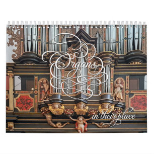 Orgues en place - calendrier horizontal