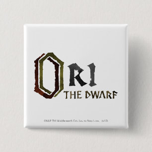 Ori Name 2 Inch Square Button