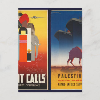 orient and palestine postcard