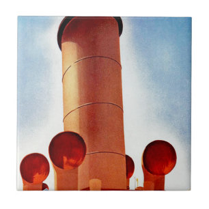 Orient Cruises Big Funnel Tile