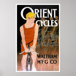 Orient Cycles Vintage Poster by Penfield