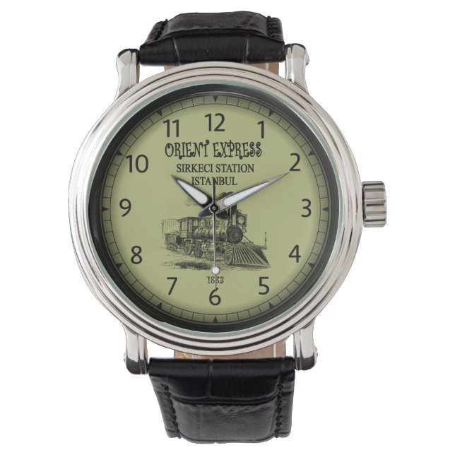 Orient Express Gare de l'Est Train Station Paris  Watch (Front)