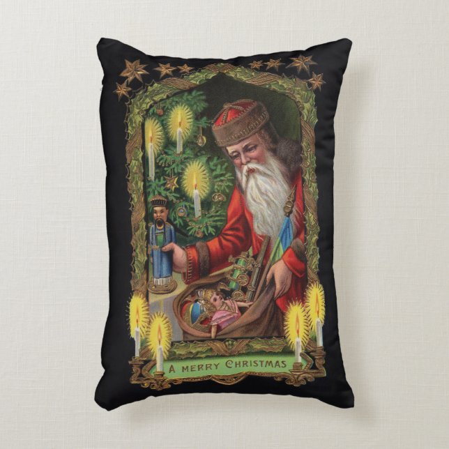 Orient Express Père Noël Accent Coussin (Devant(Vertical))