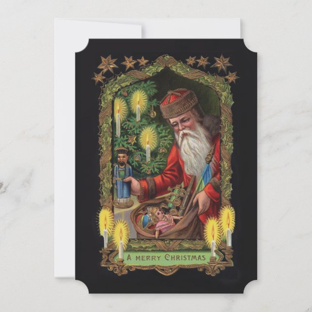 Orient Express Père Noël Invitation (Devant)