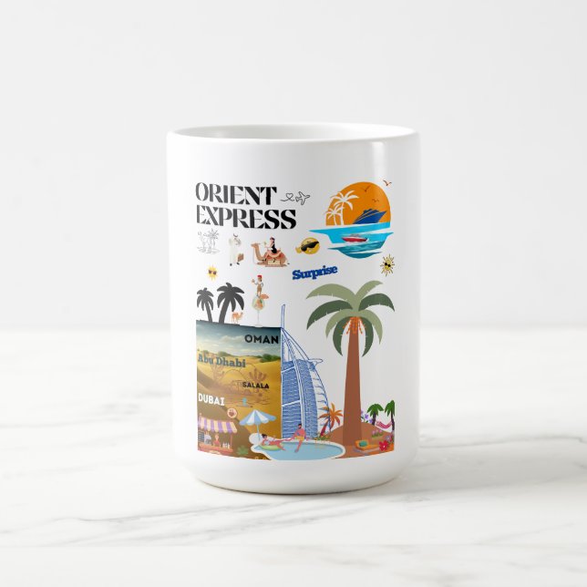 ORIENT EXPRESS TASSE MAGIC MUG (Center)
