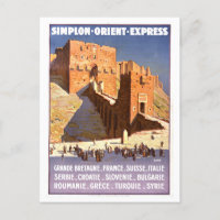 Orient Express Travel Poster