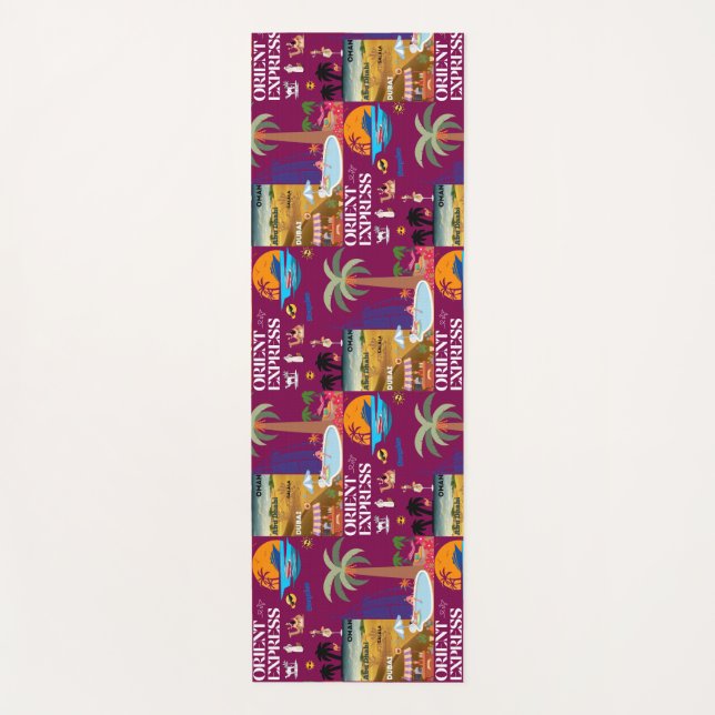 ORIENT EXPRESS YOGA MAT (Front)
