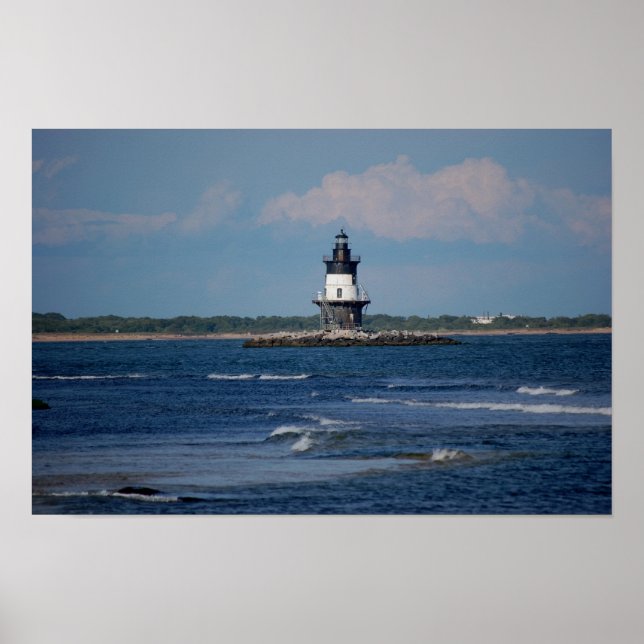 Orient Point Lighthouse Poster (Front)