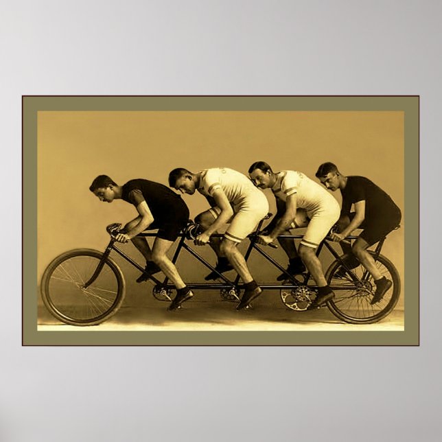 Orient Quad ~ Vintage Photograph ~ 1898 Poster (Front)
