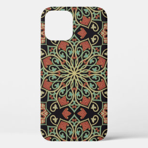 Oriental Abstract Colourful Background iPhone 12 Case