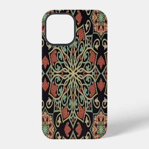 Oriental Abstract Colourful Background iPhone 12 Case