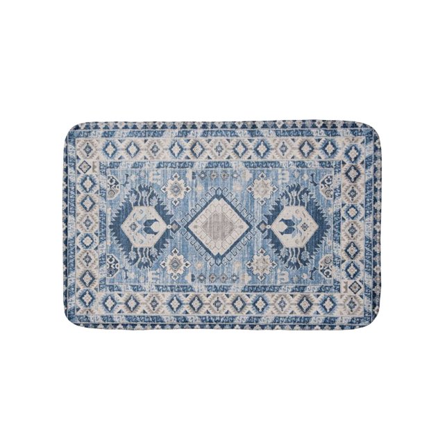 Oriental Antique Blue Kilim Rug   (Front)