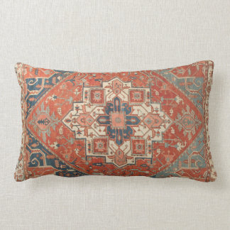 ORIENTAL ANTIQUE DESIGN LUMBAR PILLOW