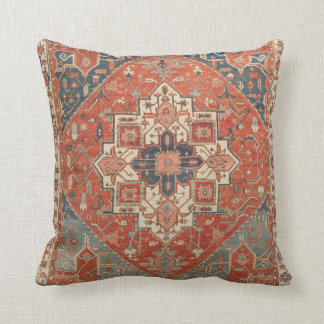 ORIENTAL ANTIQUE DESIGN THROW PILLOW