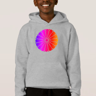 Oriental Arc-en-ciel Kiku Chrysanthemum Mon Vector