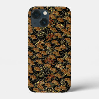 Oriental Asian Art Sea Serpent   iPhone 13 Mini Case