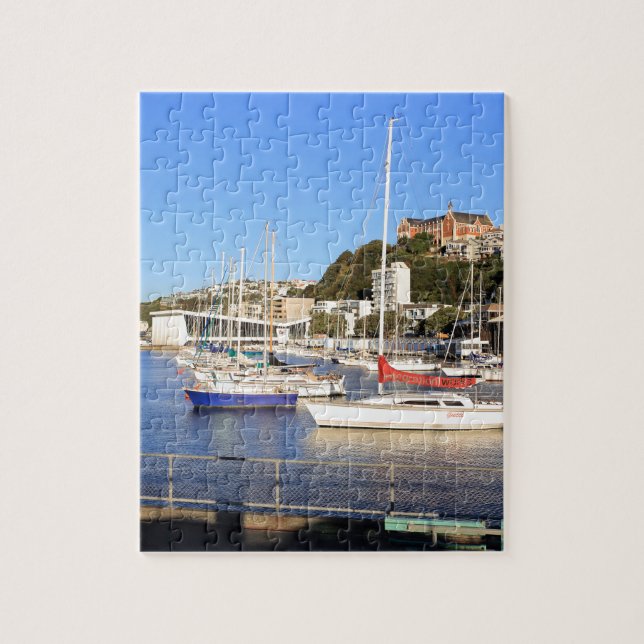 Oriental bay yachts jigsaw puzzle (Vertical)