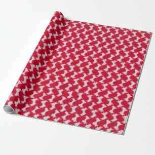 Oriental, bedouin like background. Arab keffiyah p Wrapping Paper