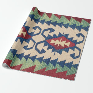 Oriental Carpet Killim  Wrapping Paper