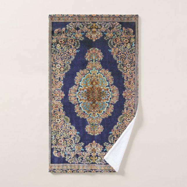 Oriental Carpet Rug Killim Bath Towel Set (Hand Towel)