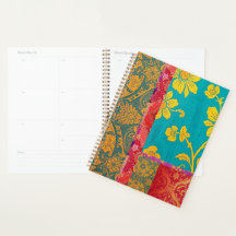 ORIENTAL Colorful Geen Red - Notebook, Planner