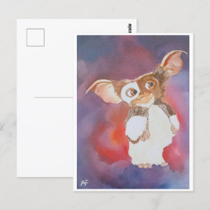 Oriental Creature Painting by Alfred Fox Postcard