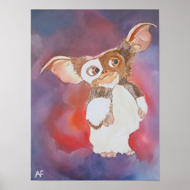 Oriental Creature Painting by Alfred Fox Poster (Front)