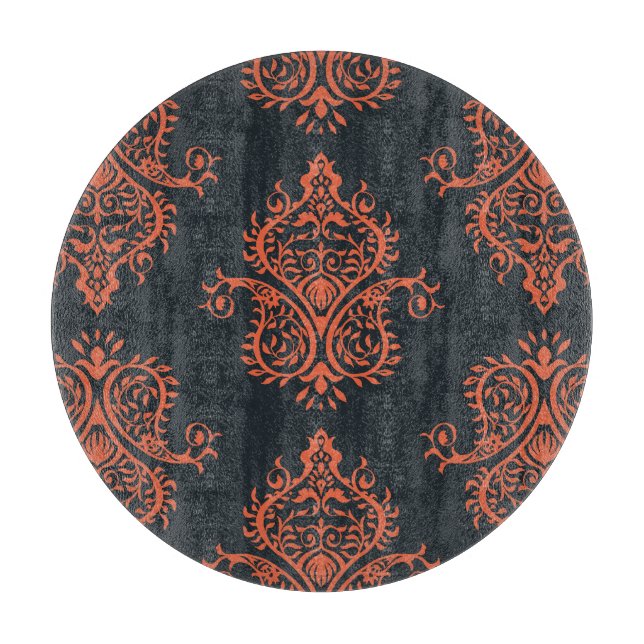 Oriental damask: Mediterranean vintage pattern. Cutting Board (Front)