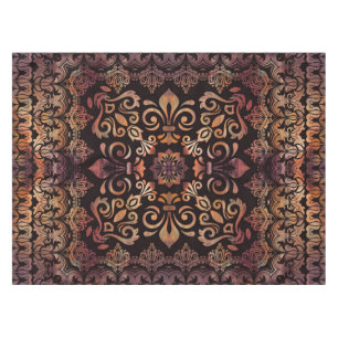 Oriental Damask Ornament - Vintage #3 Tablecloth